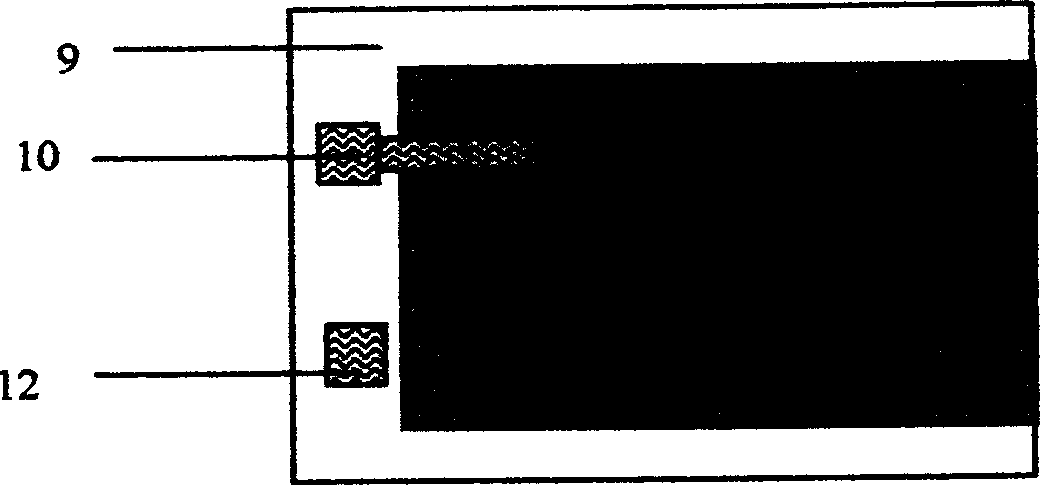 Piezoelectric driving element having multilayer piezoelectric composite membrane structure