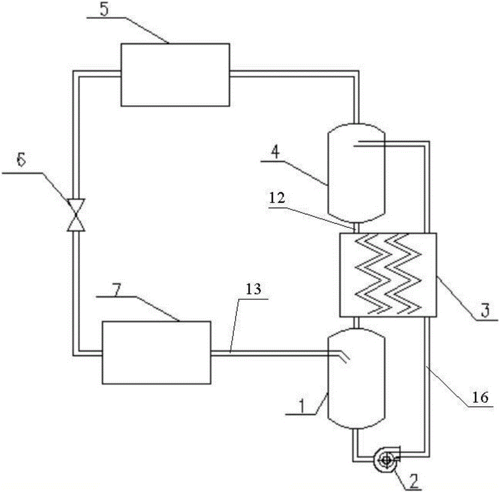 Ultrasonic nanometer absorption type air conditioner unit