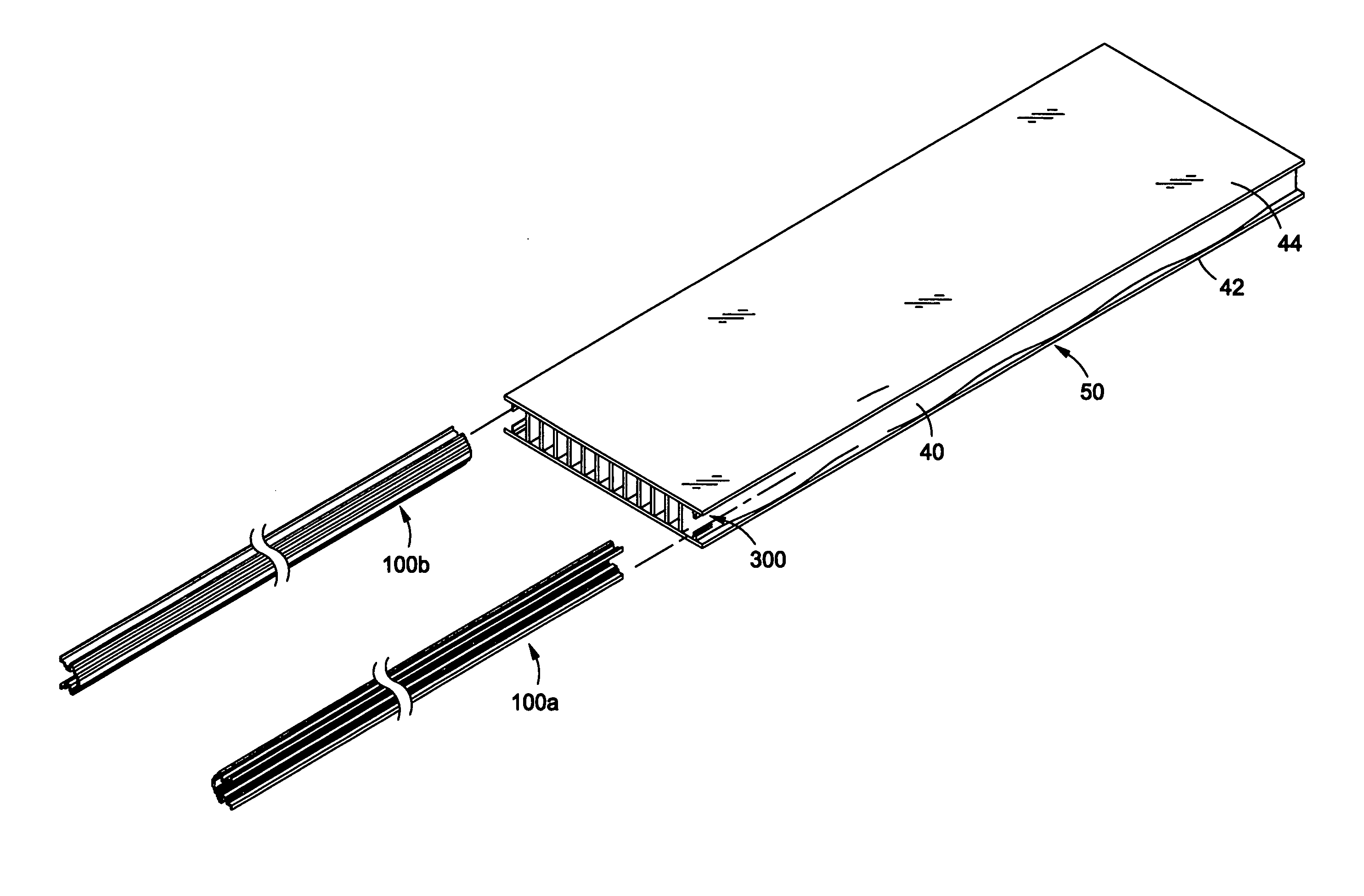 Building panel having plant-imitating structural core