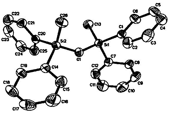 Preparation method of polysiloxane fluid containing active hydrogen at single end