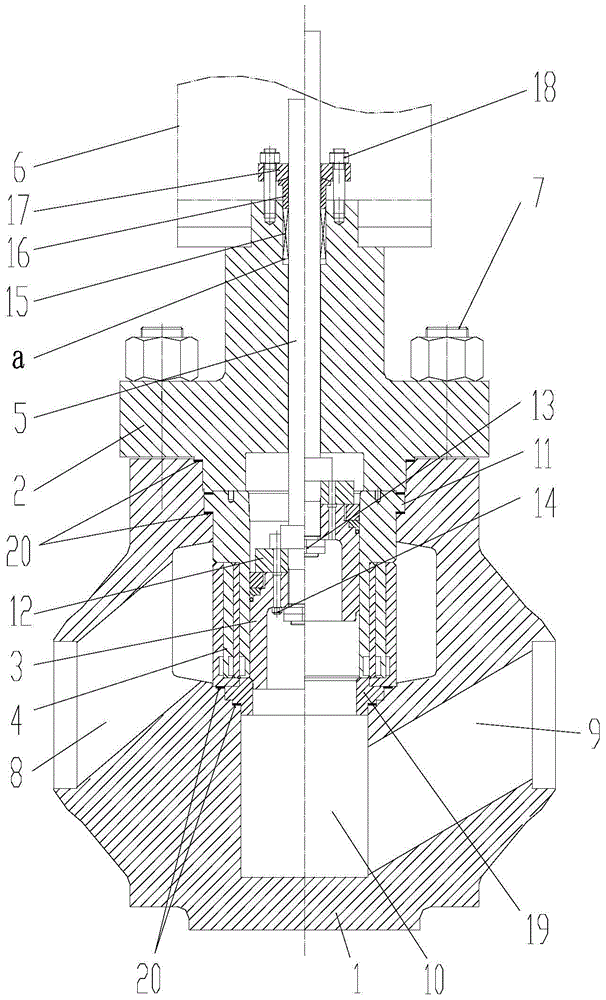 Main feed water bypass regulating valve