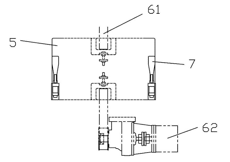 Automatic metal substrate feeding device
