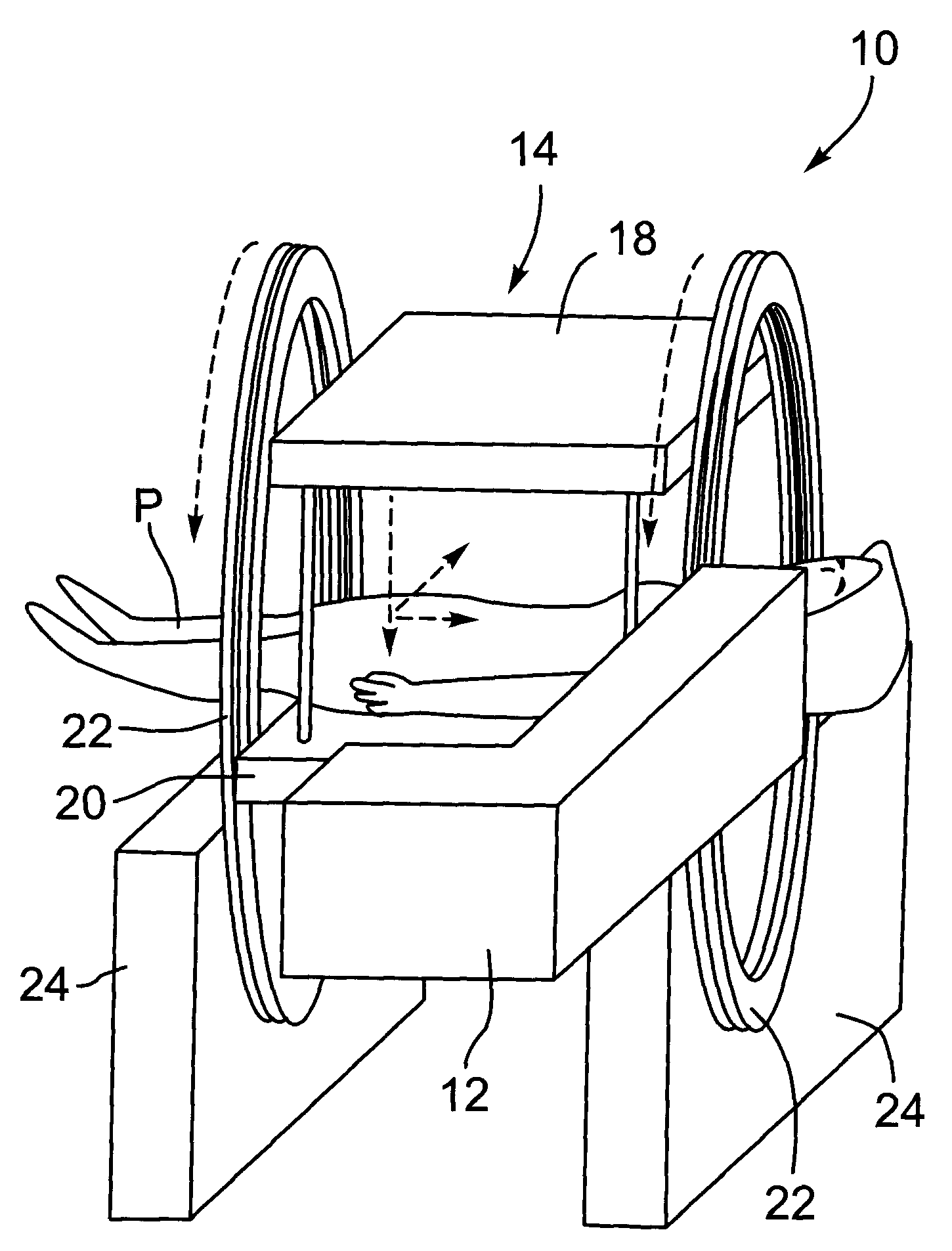Integrated external beam radiotherapy and MRI system