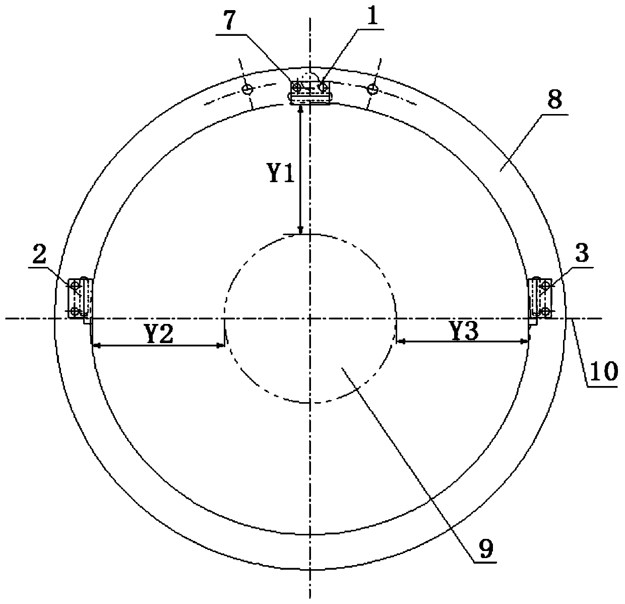 A detection tool for the integral delivery module of a steam turbine