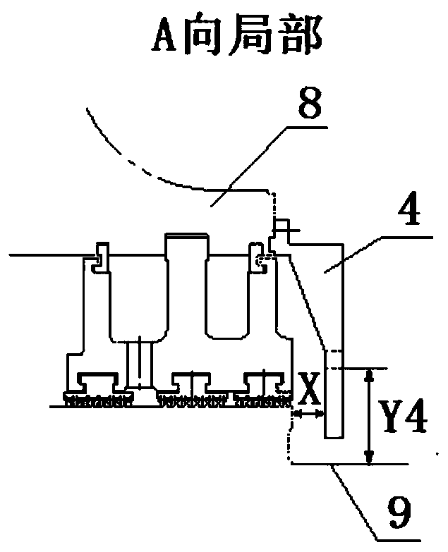 A detection tool for the integral delivery module of a steam turbine