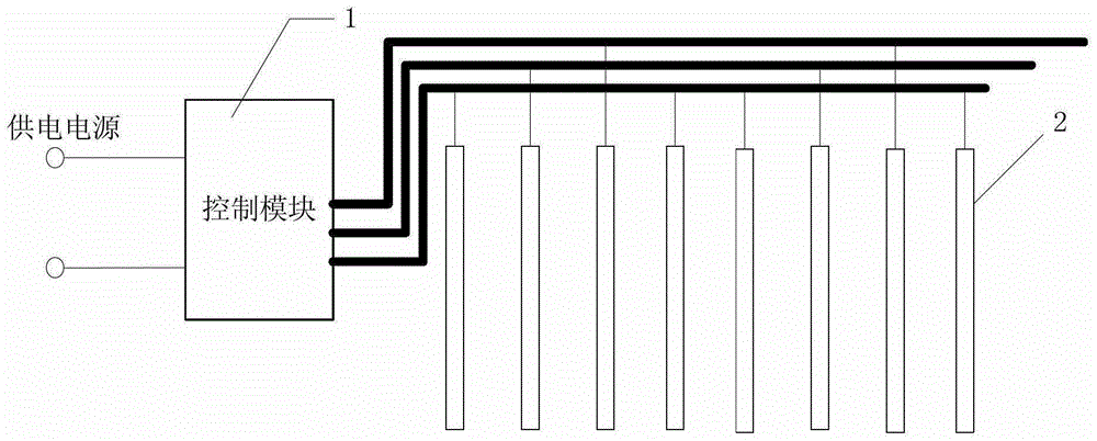 An electronic pulse fish blocking device