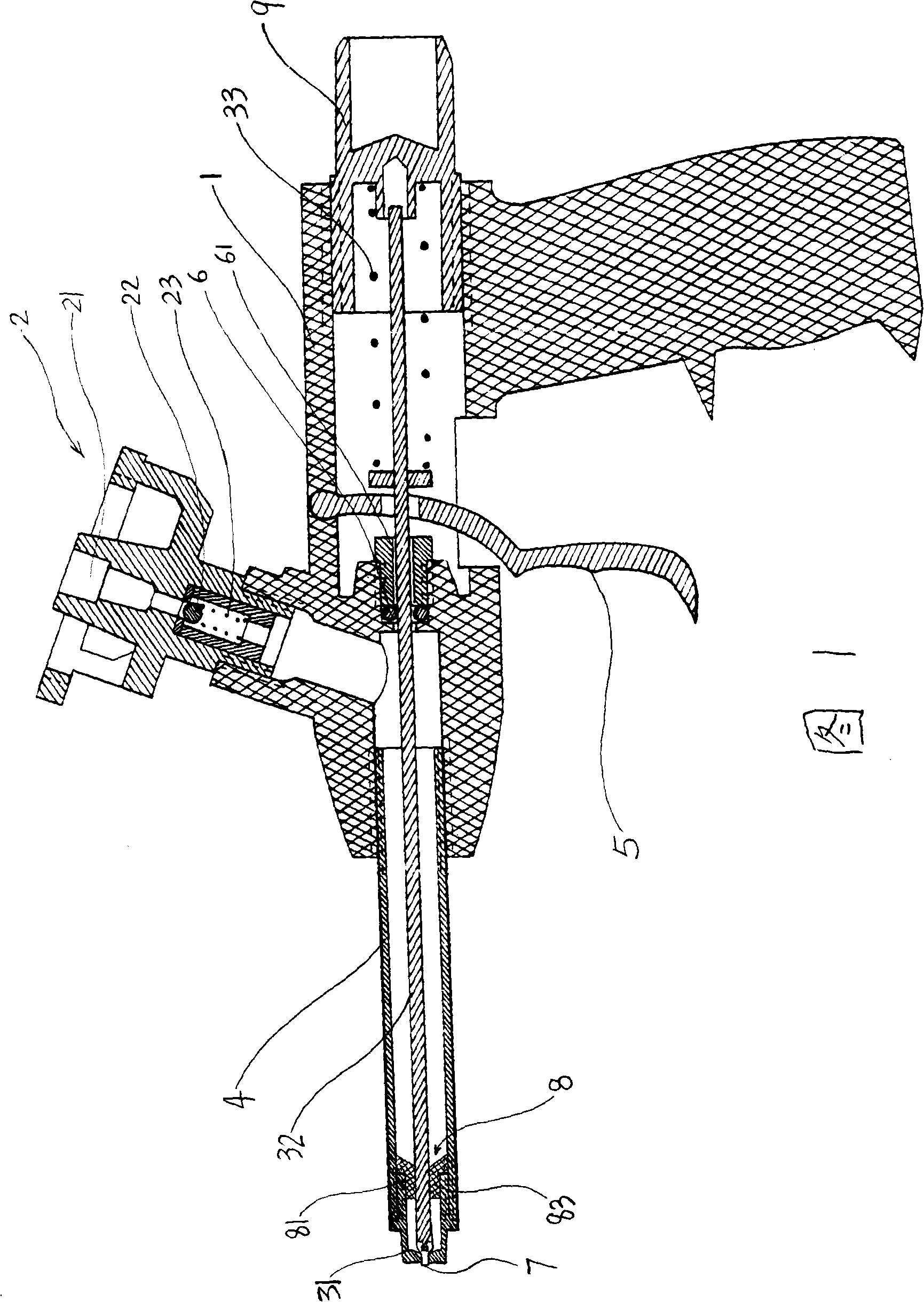 Foaming gun