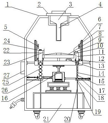 Automatic bead stringing robot and bead stringing method thereof