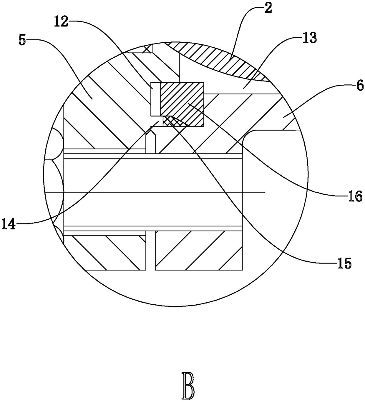 Ball valve with valve body self-sealing mechanism