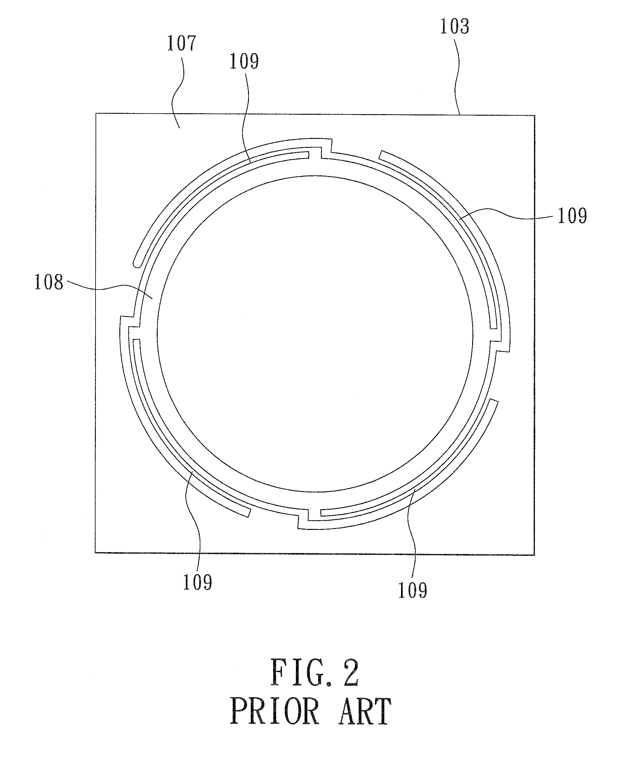 Plate spring for a voice coil motor