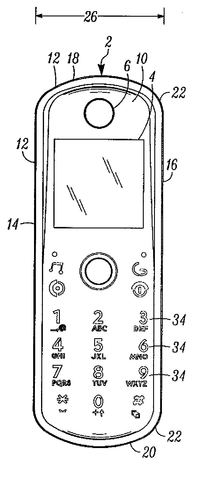 Wireless Communication Device with Additional Input or Output Device
