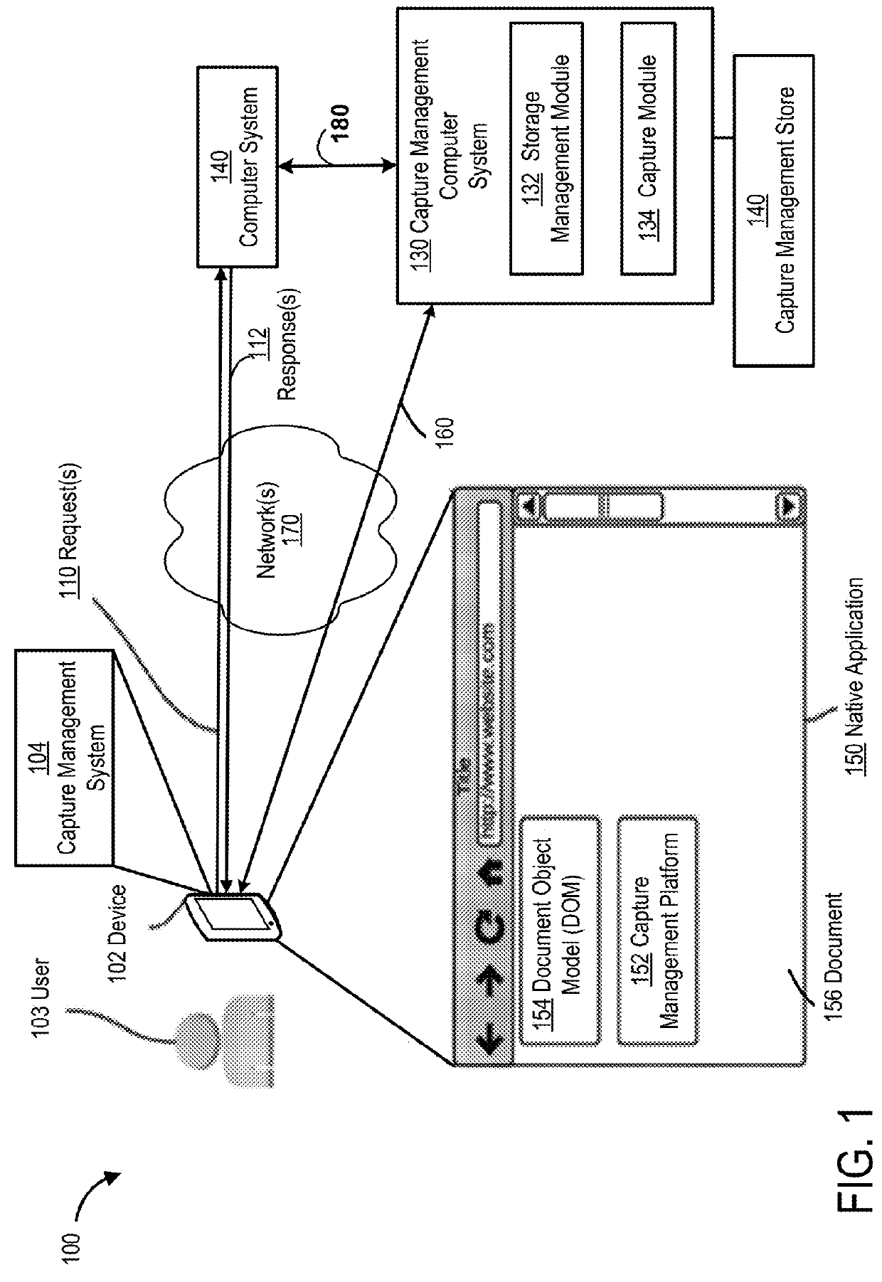 Techniques for view capture and storage for mobile applications