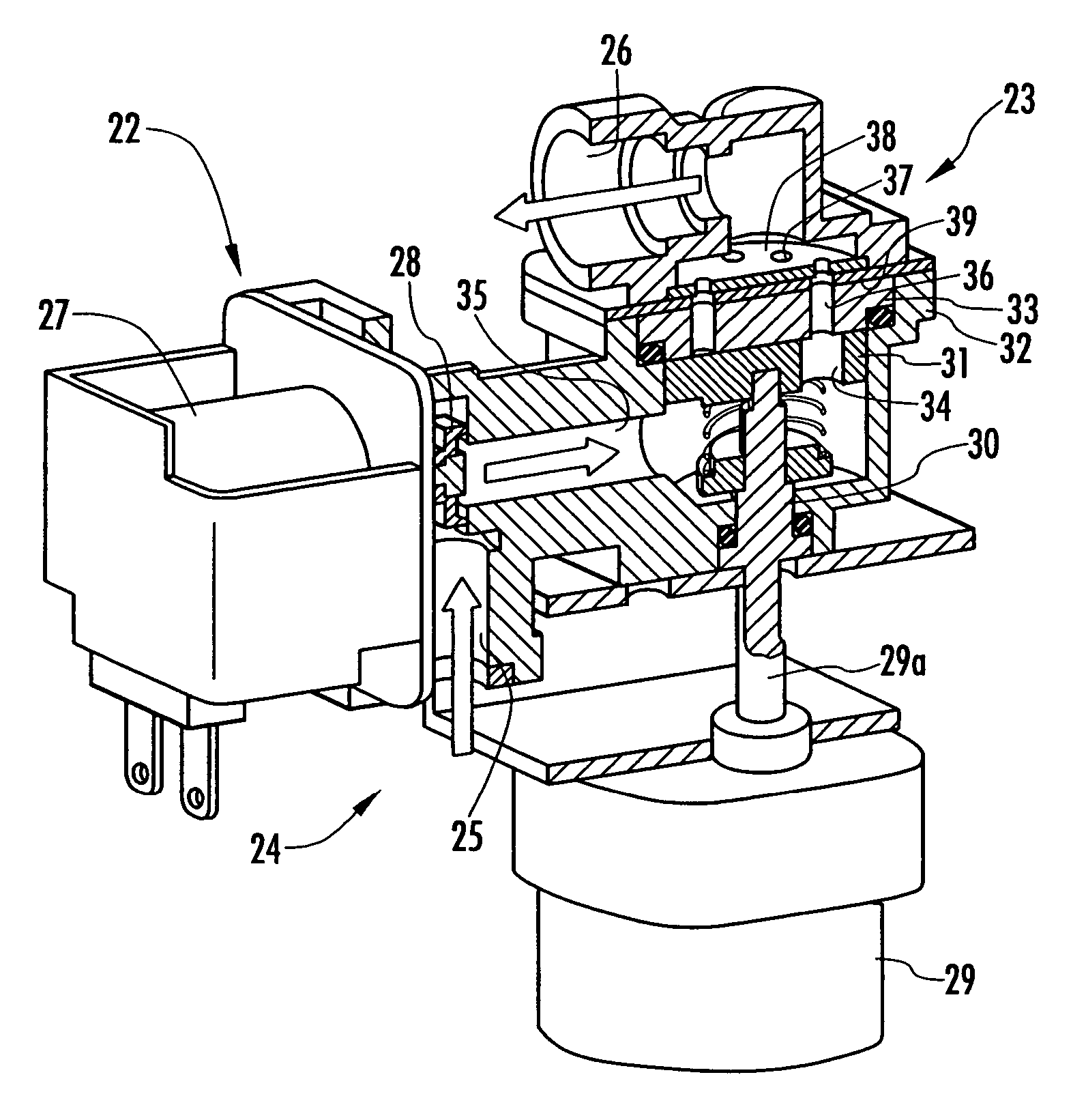 Motor-operated valve apparatus
