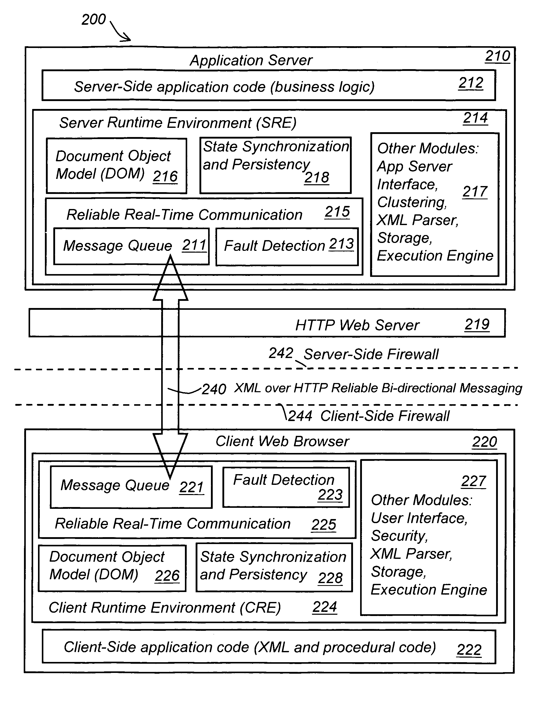System and method for stateful web-based computing