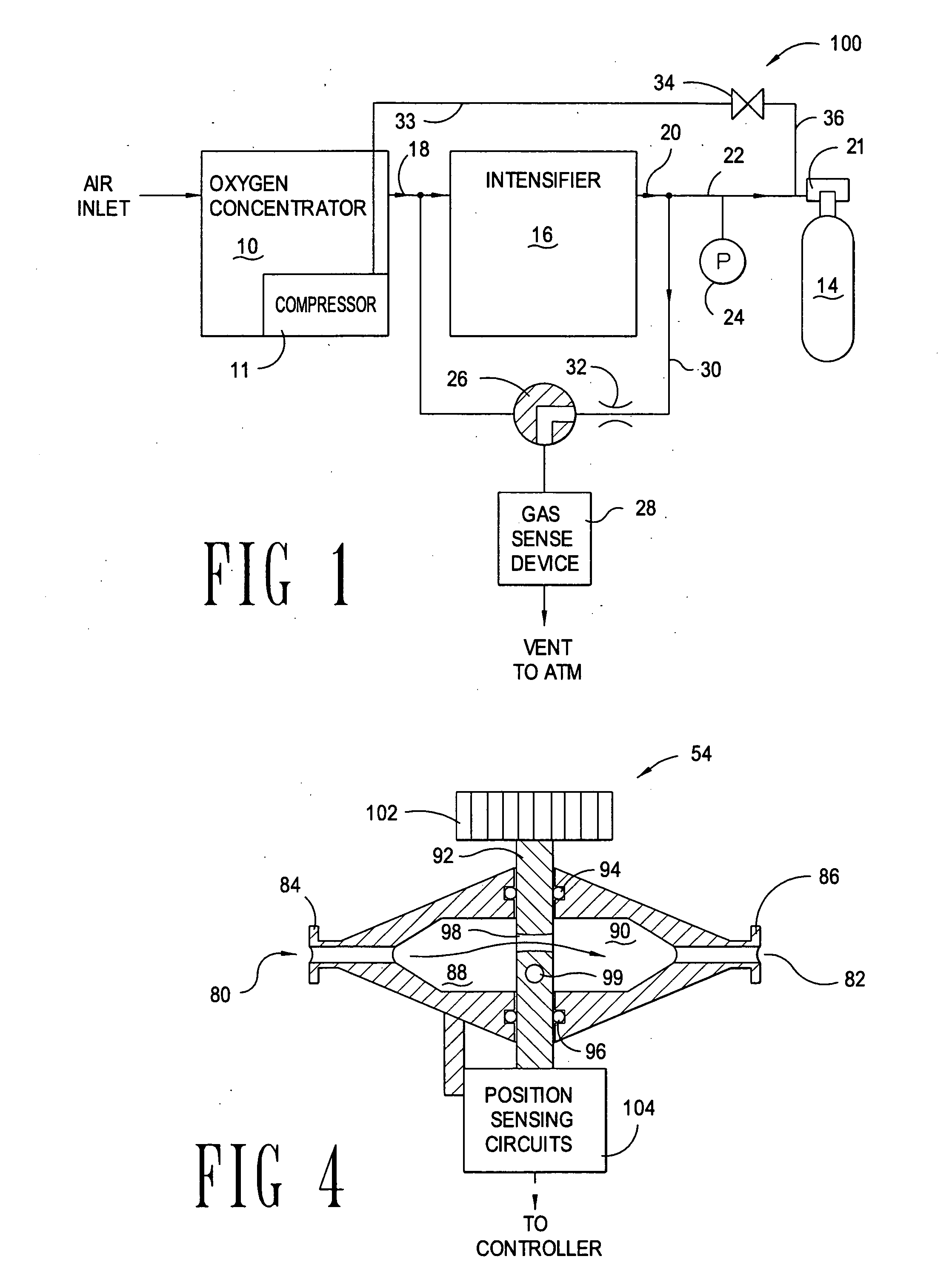 Method and system for delivery of therapeutic gas to a patient and for filling a cylinder
