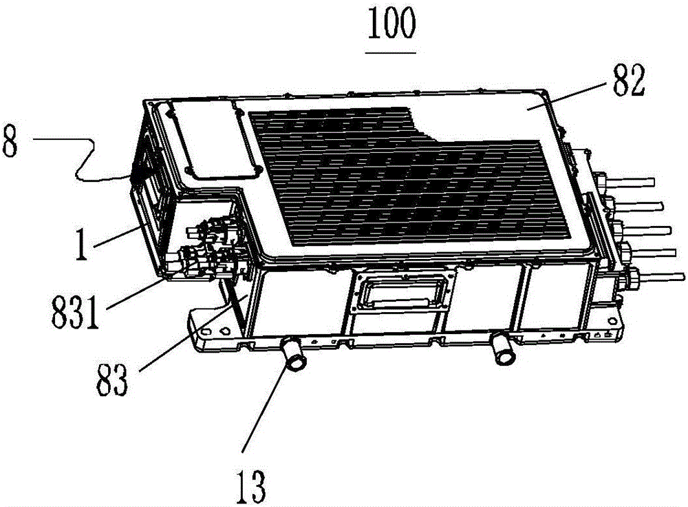 Installation assembly for electric vehicle