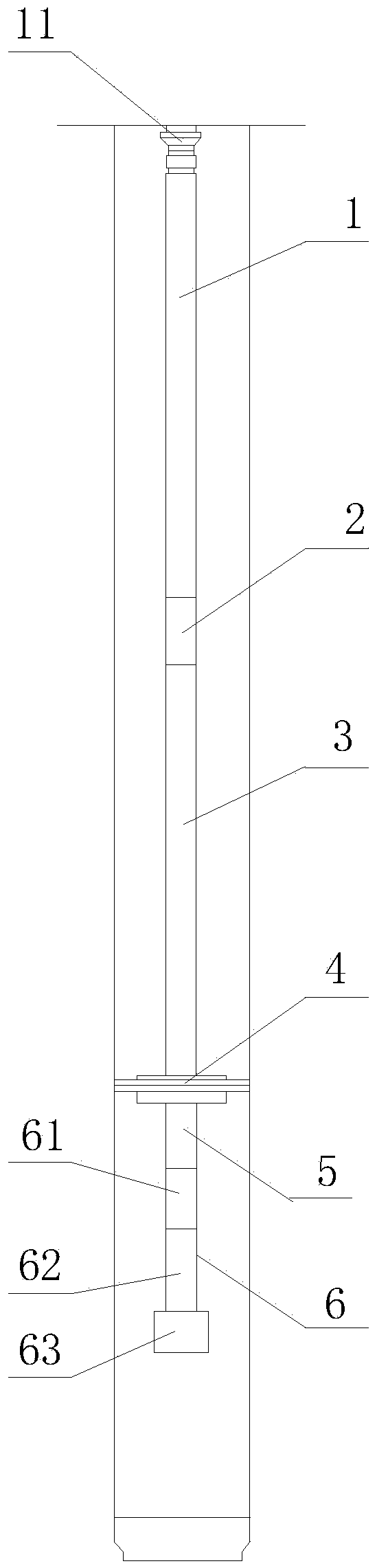 Pipe string and completion method