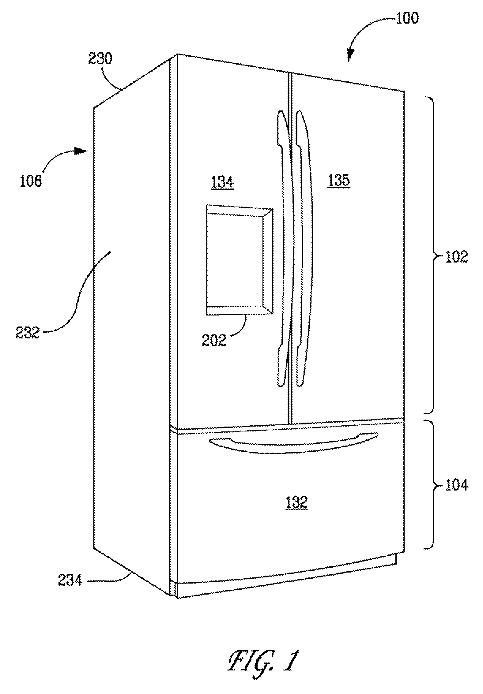 Ice storage bin and icemaker apparatus for refrigerator