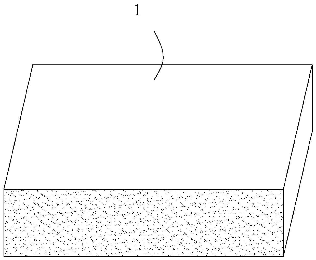 Decorative fiberboard and its preparation method