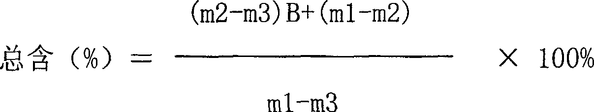 Method for detecting crude oil water content