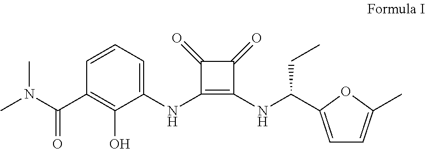 Process and intermediates for the synthesis of 1,2-substituted 3,4-dioxo-1-cyclobutene compounds