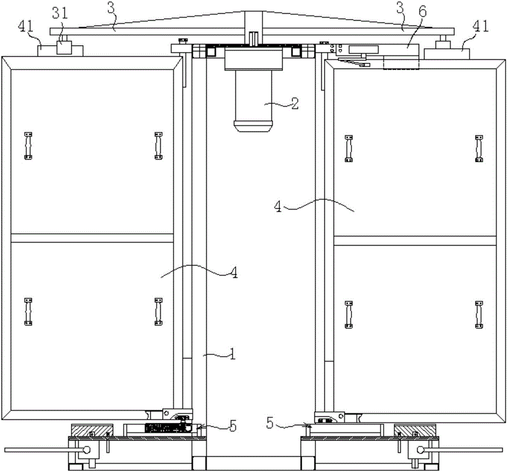 Automatic door closer service life testing device