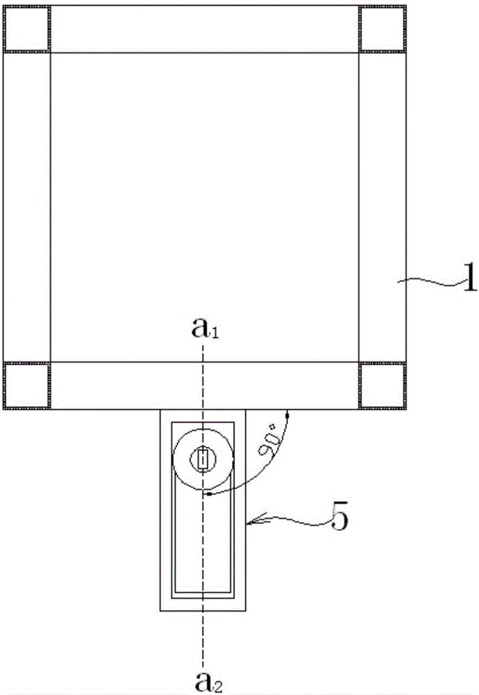 Automatic door closer service life testing device