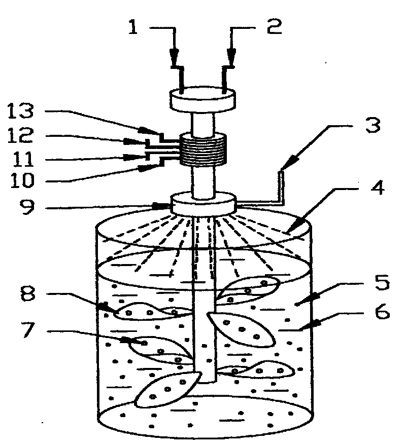 Method for chemical plating of metal on particle surface