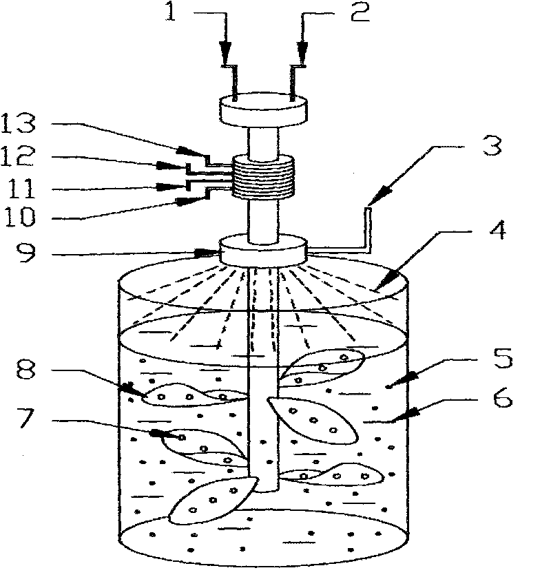 Method for chemical plating of metal on particle surface