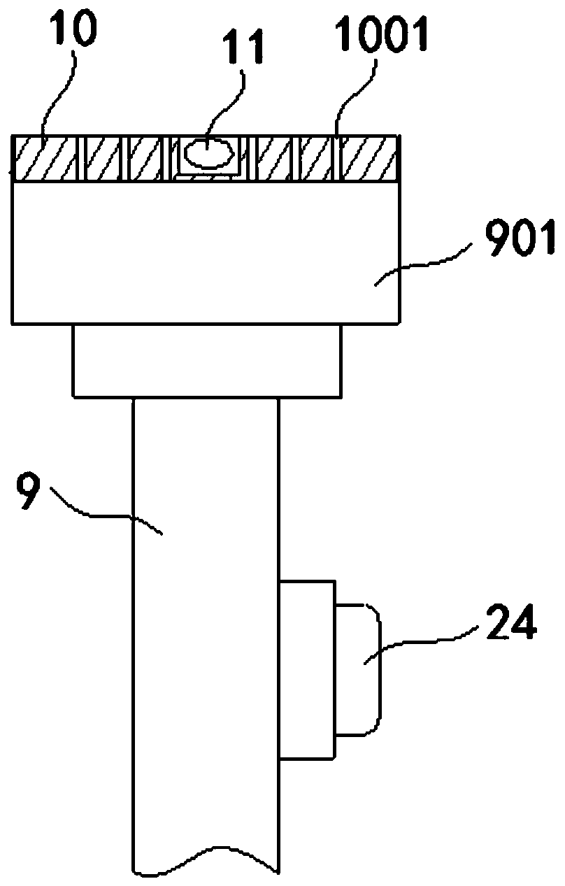 A timing and quantitative feeding device for fish tanks