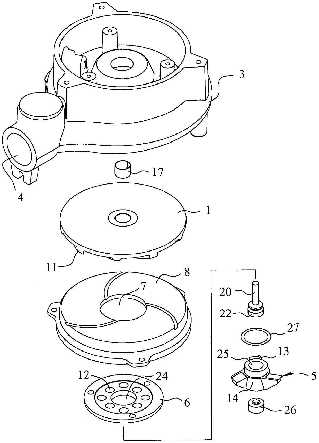 Method for providing axial gap in cutter assembly of grinder pump, and grinder pump comprising shim configured for providing said axial gap