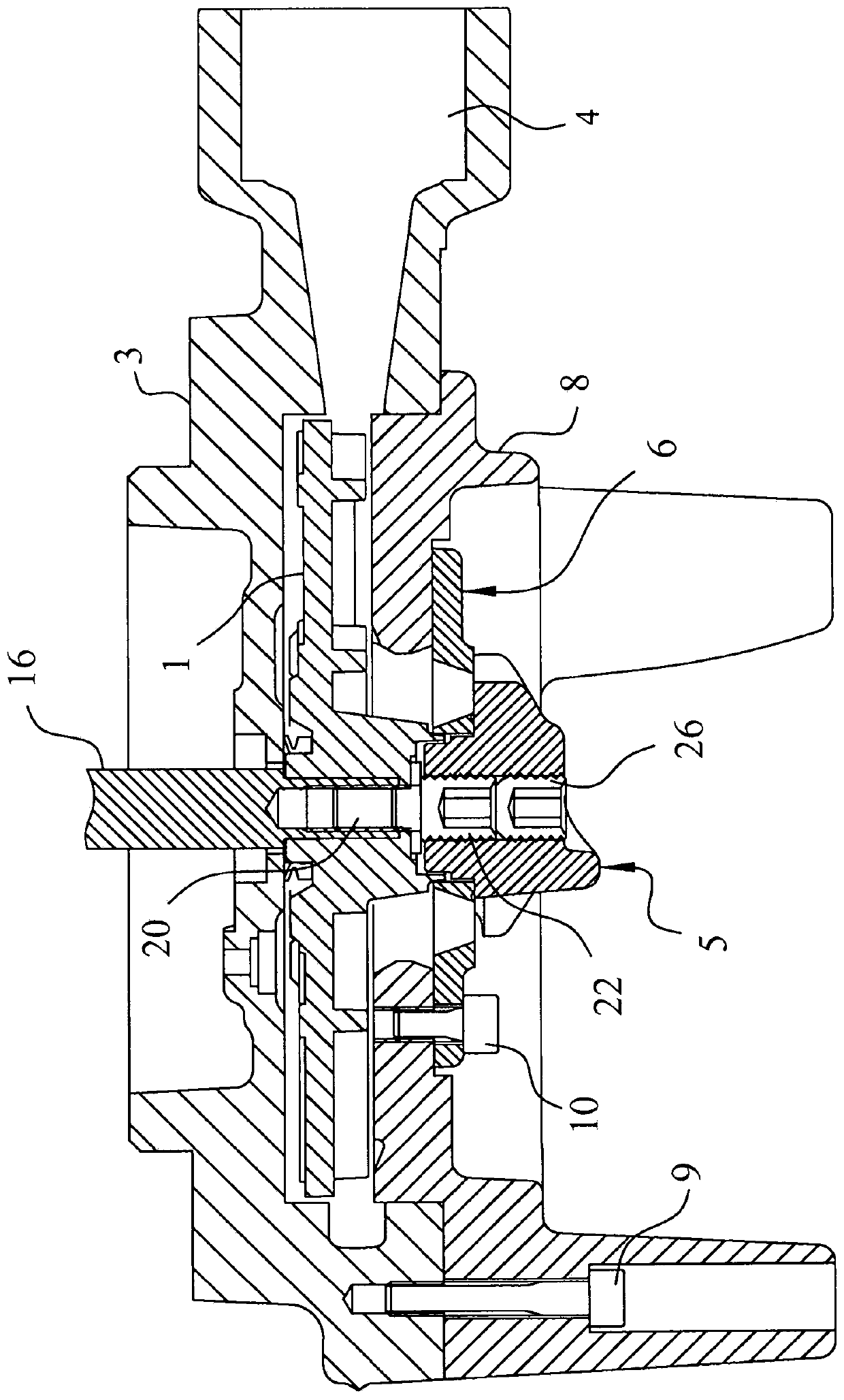 Method for providing axial gap in cutter assembly of grinder pump, and grinder pump comprising shim configured for providing said axial gap