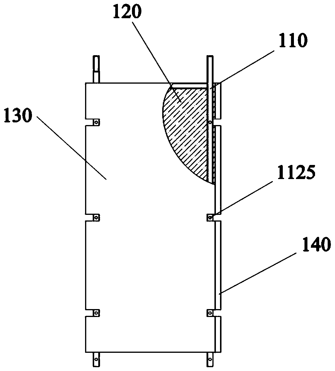 A kind of composite plate, production method and application of composite plate