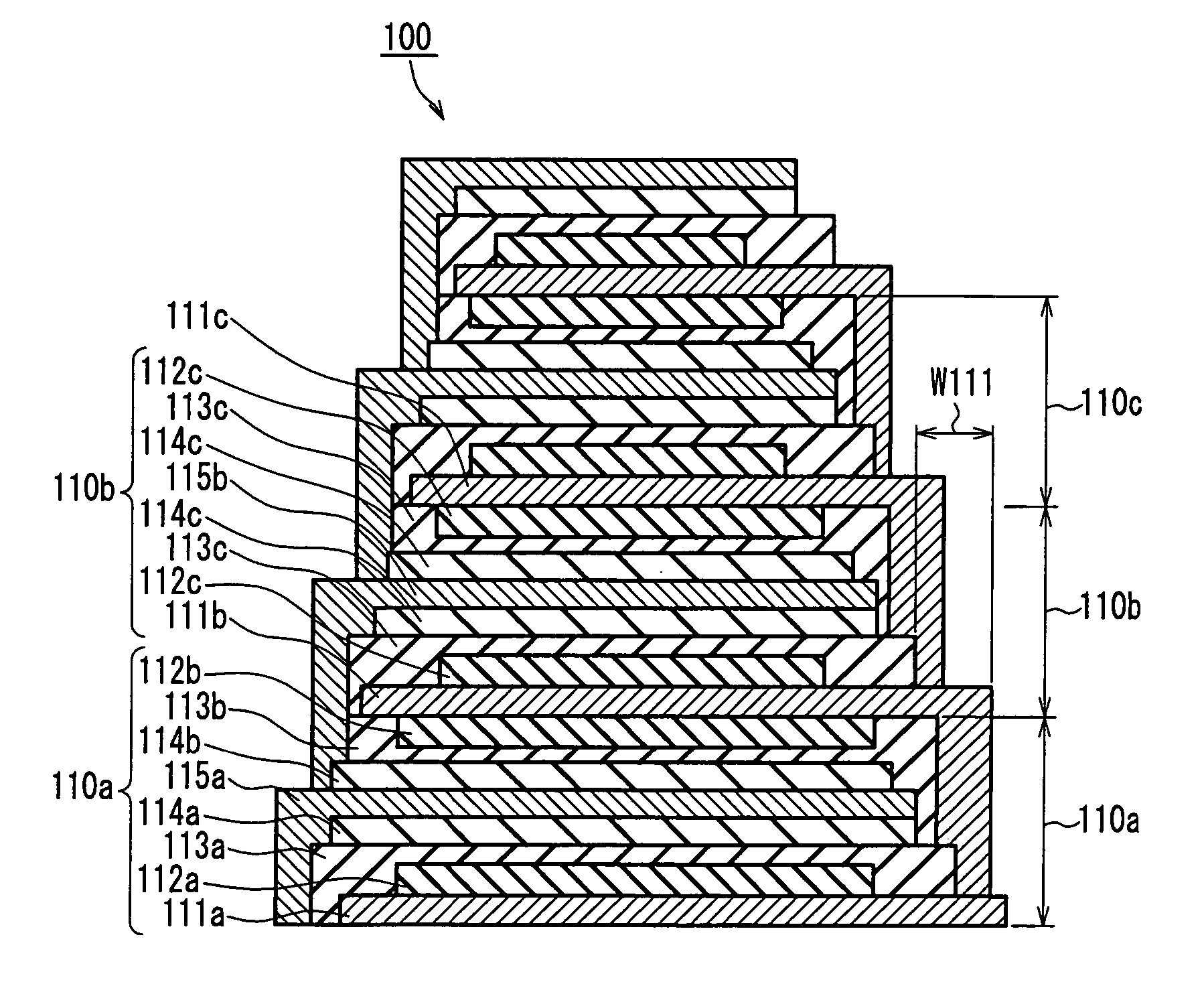 Thin-film laminated body, thin-film cell, capacitor, and method and equipment for manufacturing thin-film laminated body