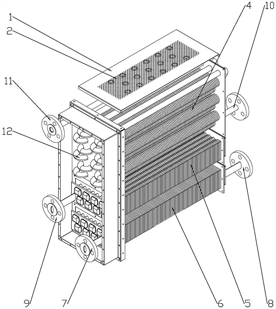 Full-premixing plate type steam generator