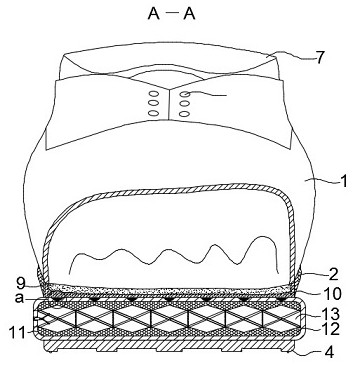 A dance shoe for different foot widths