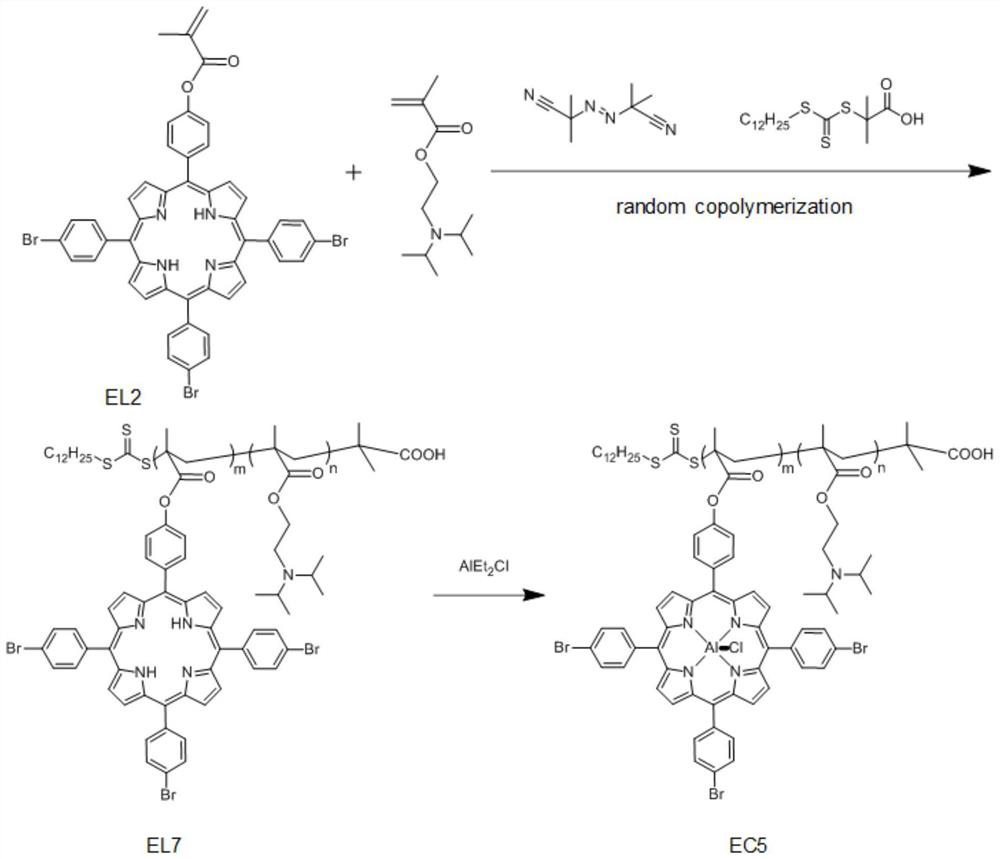 Multifunctional metalloporphyrin complex and preparation method thereof, and preparation method of polycarbonate