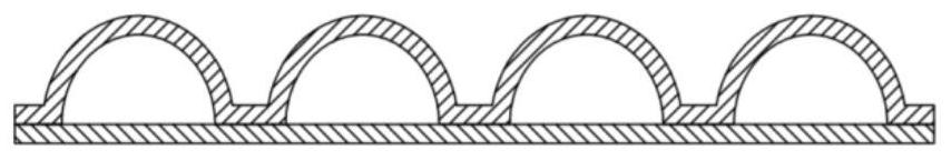 Three-layer composite fiber material and preparation method, device and application thereof