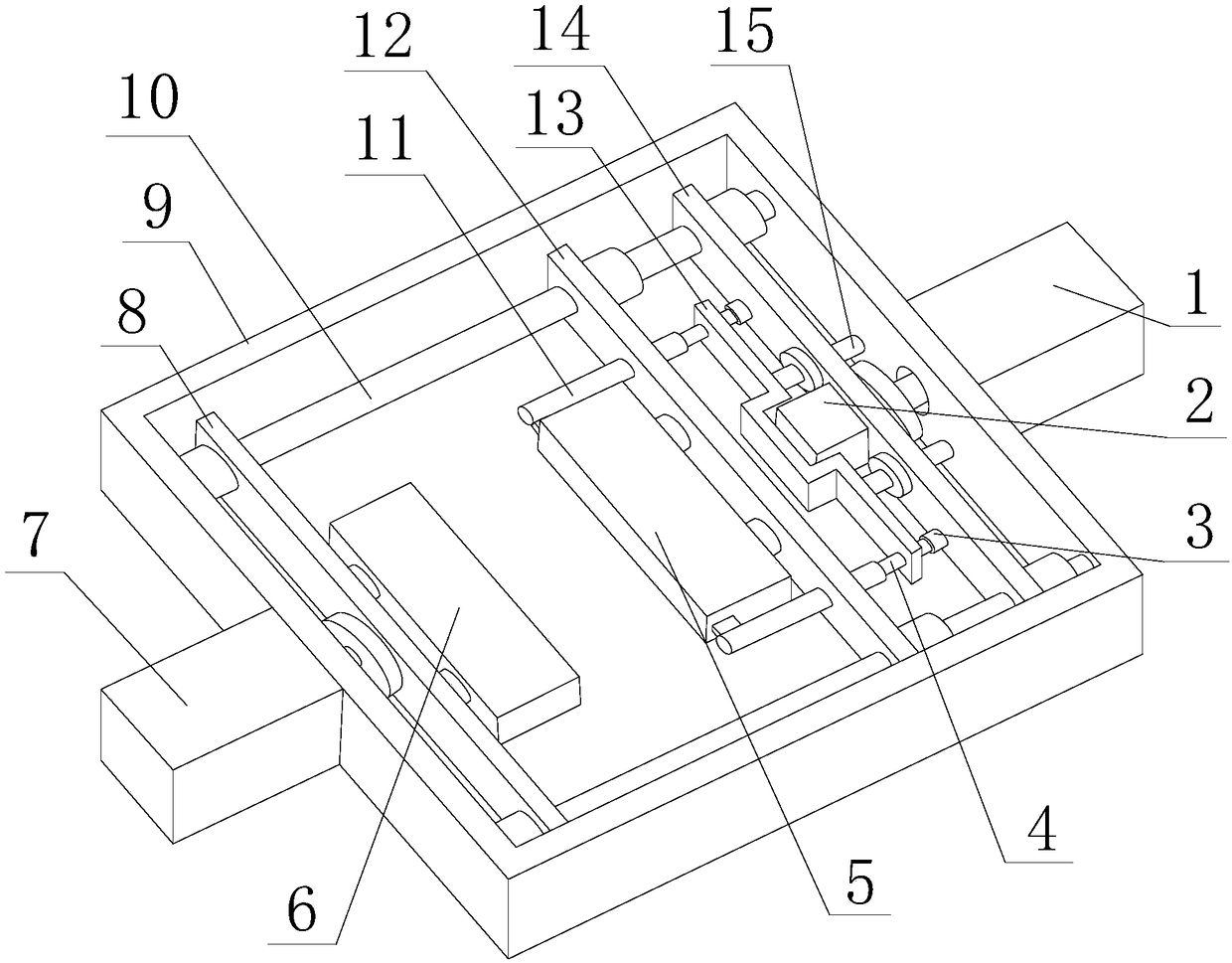 Extrusion molding structure using multiple cylinders