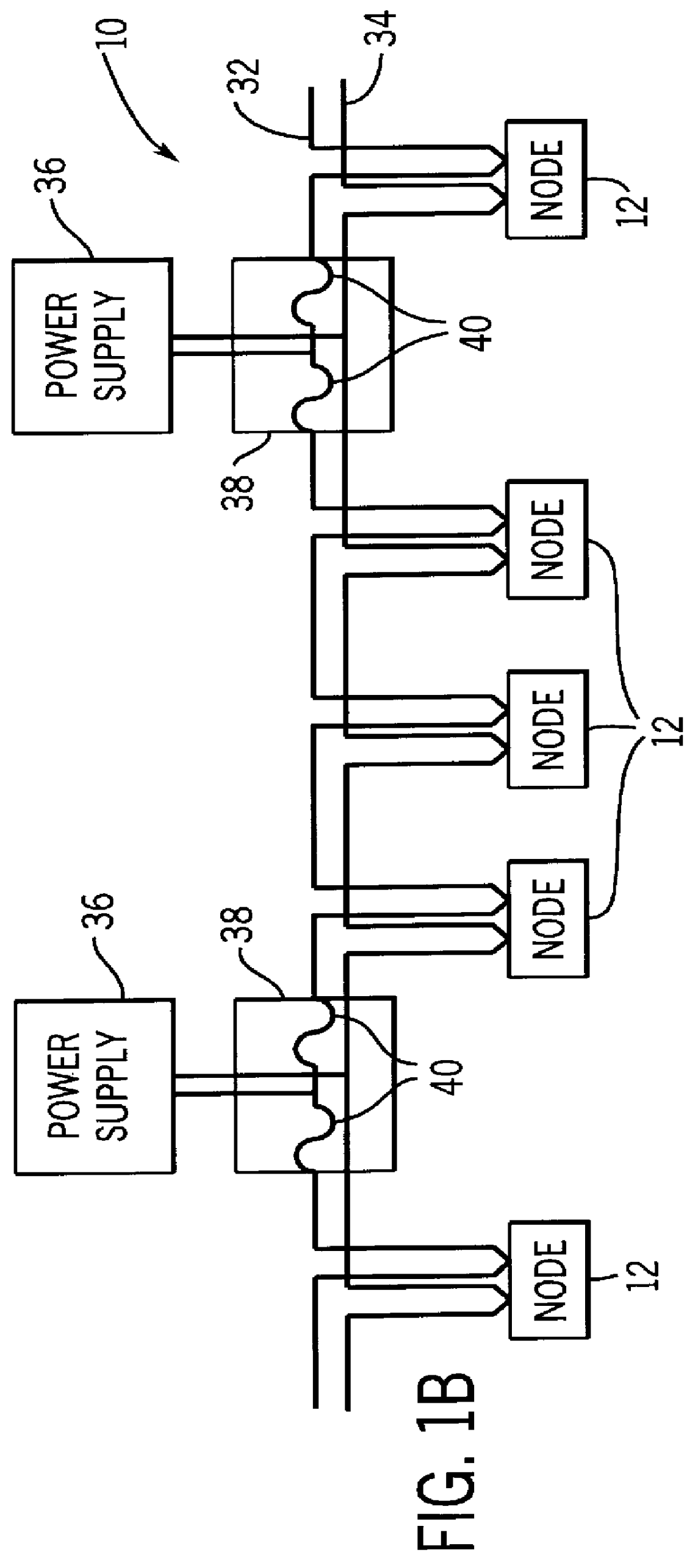 Method and apparatus for transmitting power and data signals via a network connector system including integral power capacitors