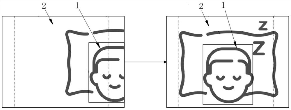 A non-contact mouth breathing detection device, method and storage medium