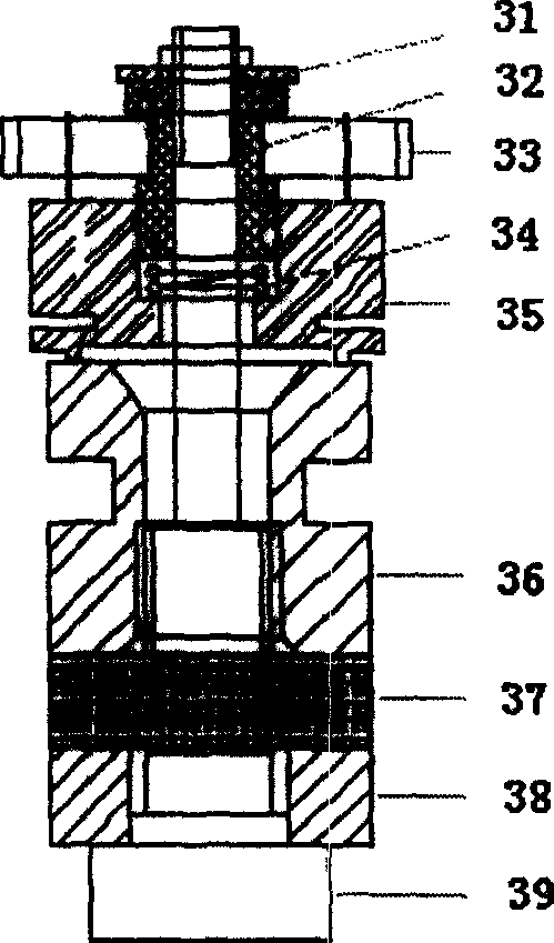 Curve swing head supersonic mciro motor composed of multiple piezoelectric lamination pile transducer