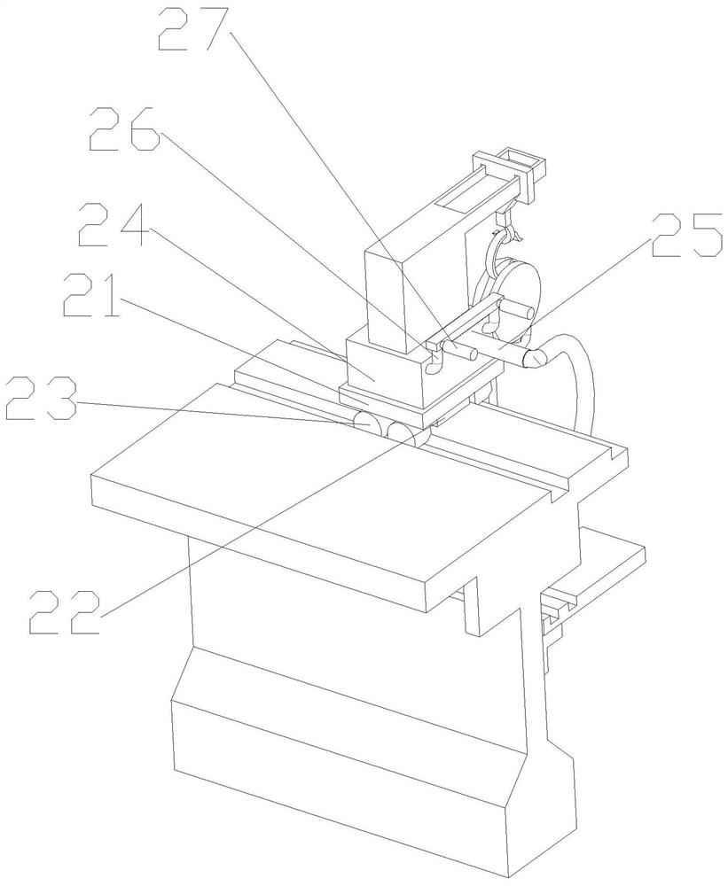 Movable and convenient hogging moment tensioning equipment