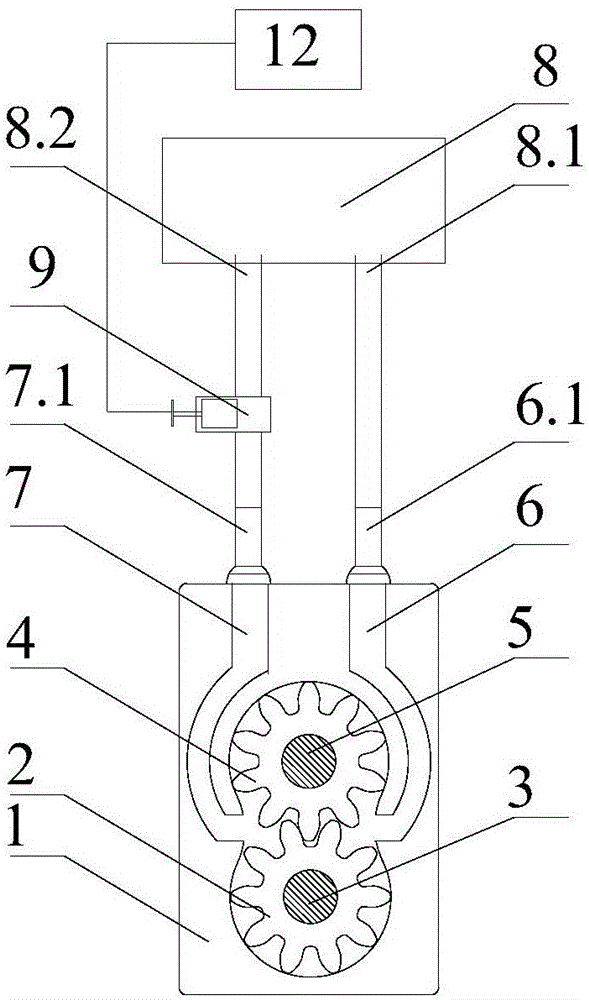 Liquid damping type braking system