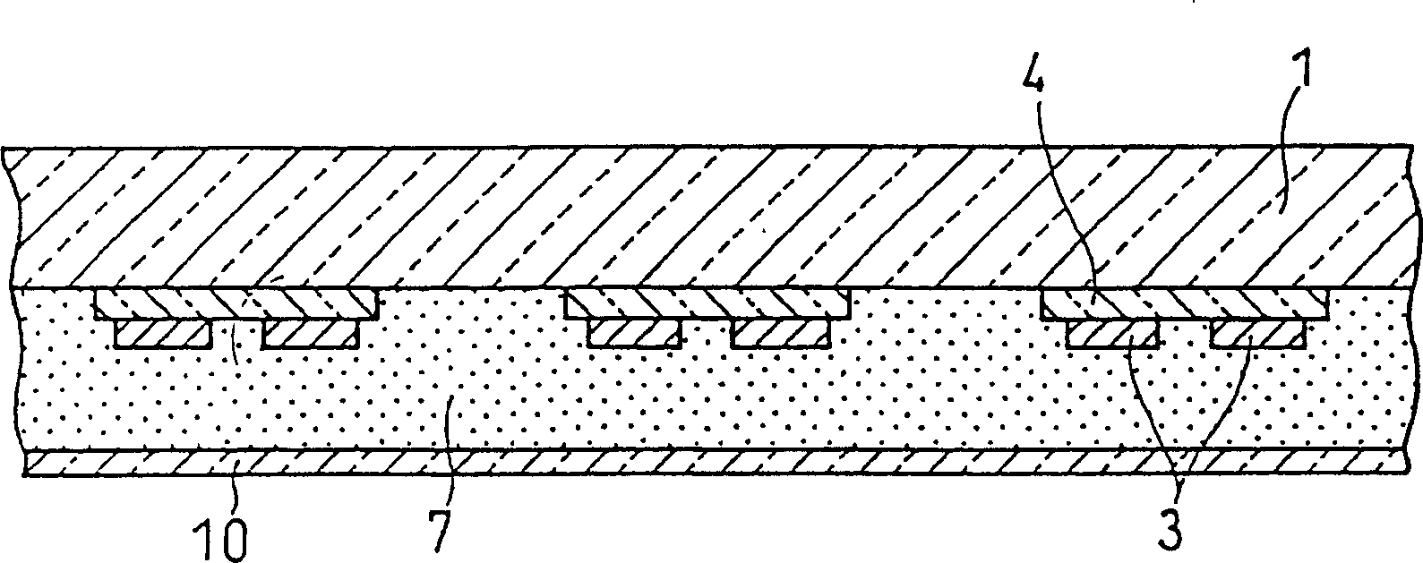 Electrode material, dielectric material and plasma display front panel