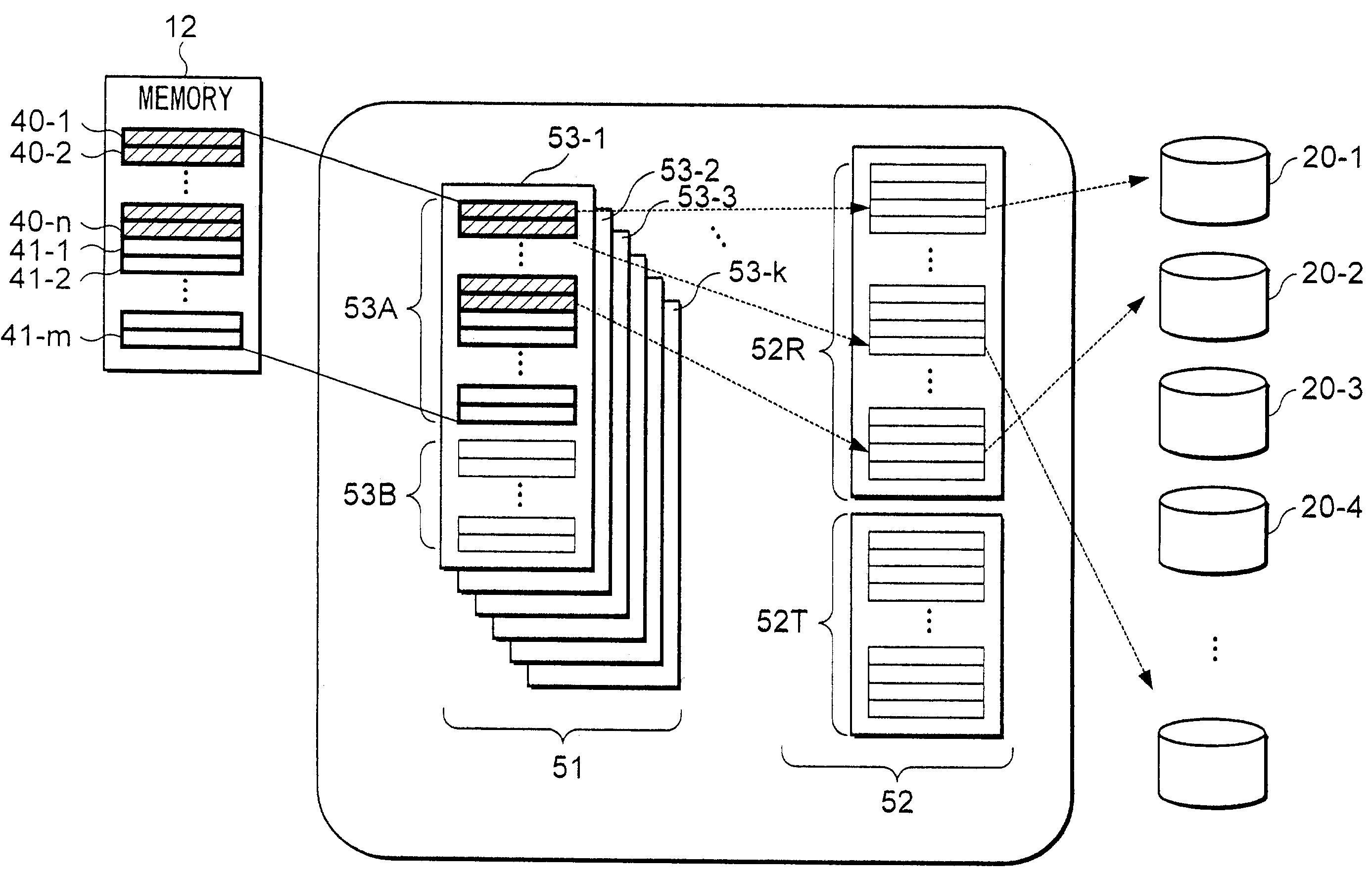 System for managing program applications storable in a mobile terminal
