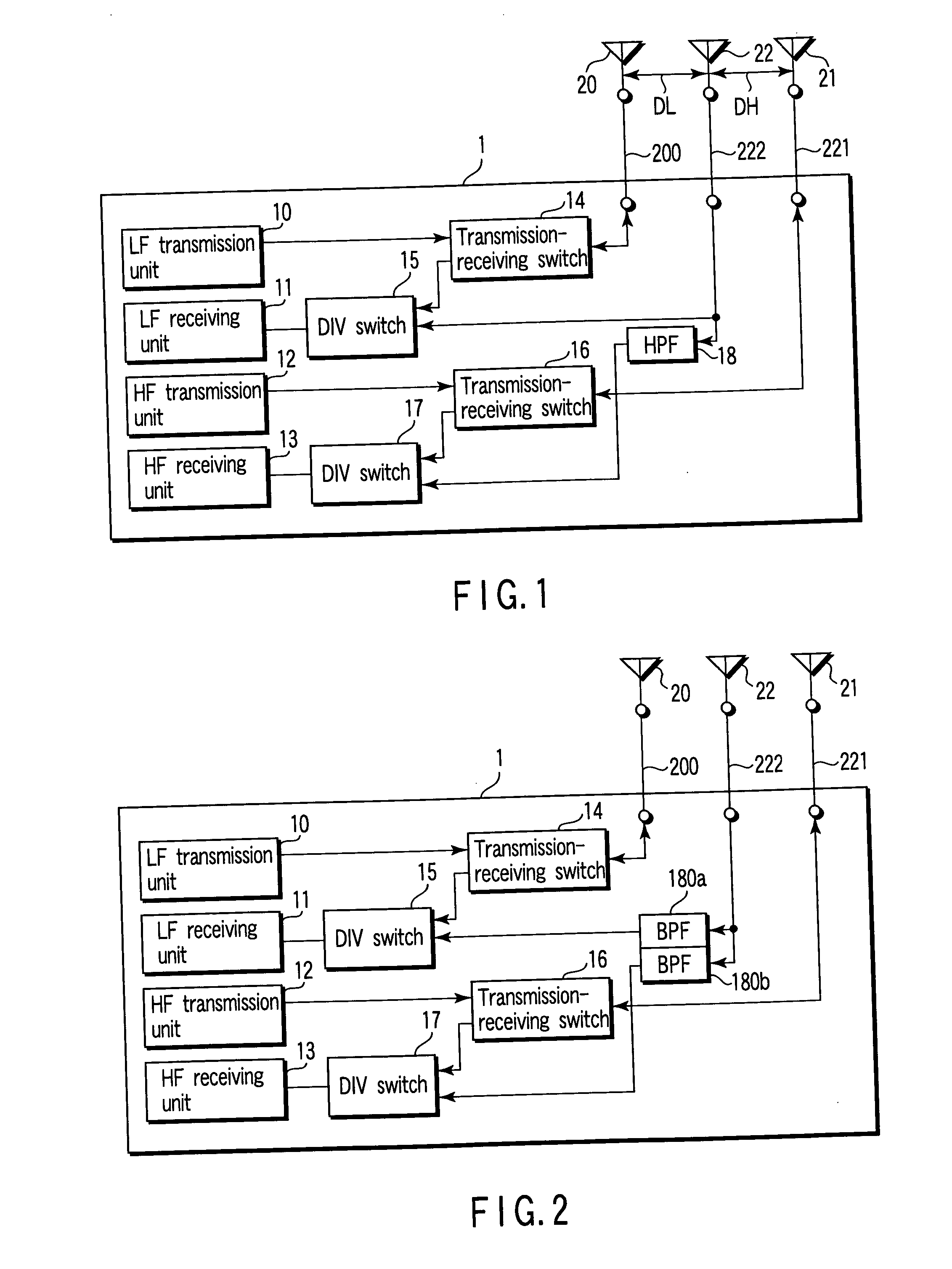Antenna structure for electronic device with wireless communication unit