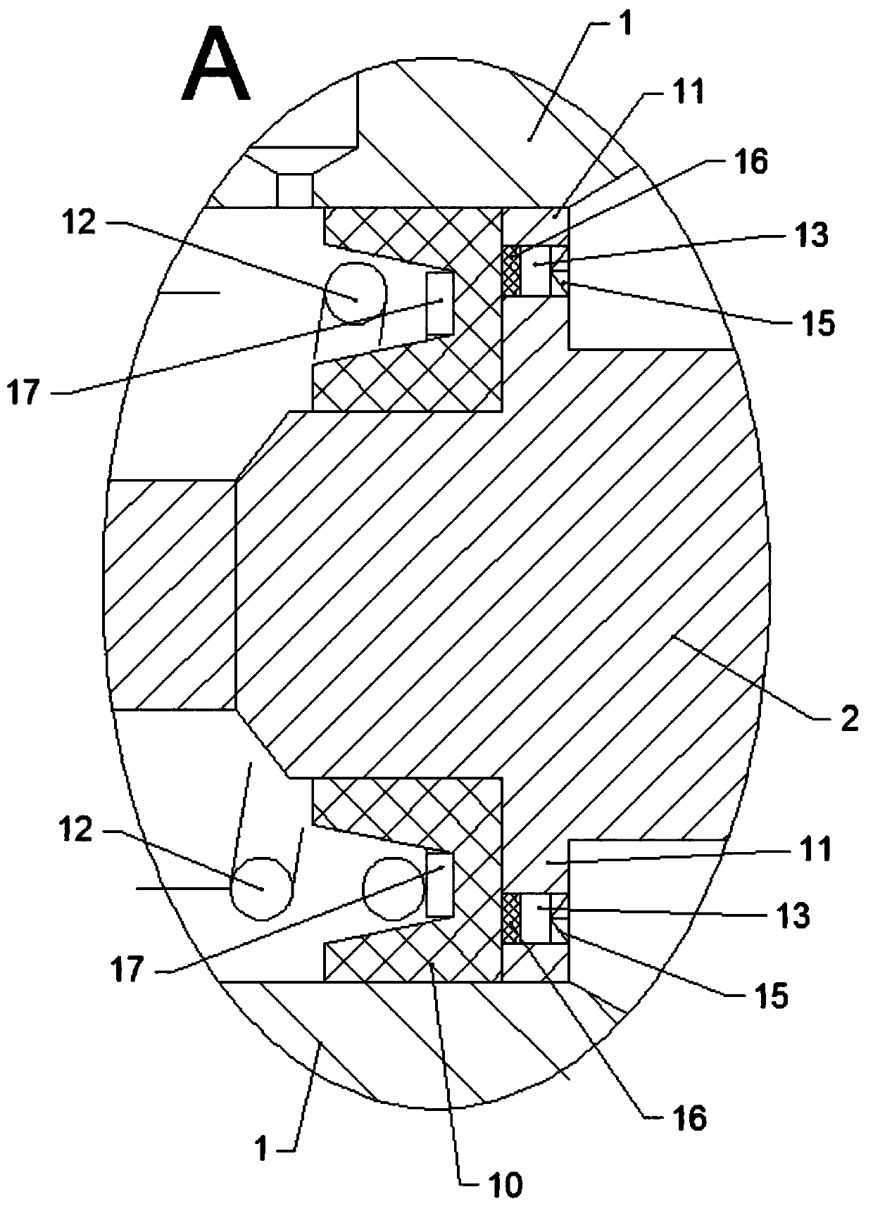 High-performance hydraulic braking main cylinder