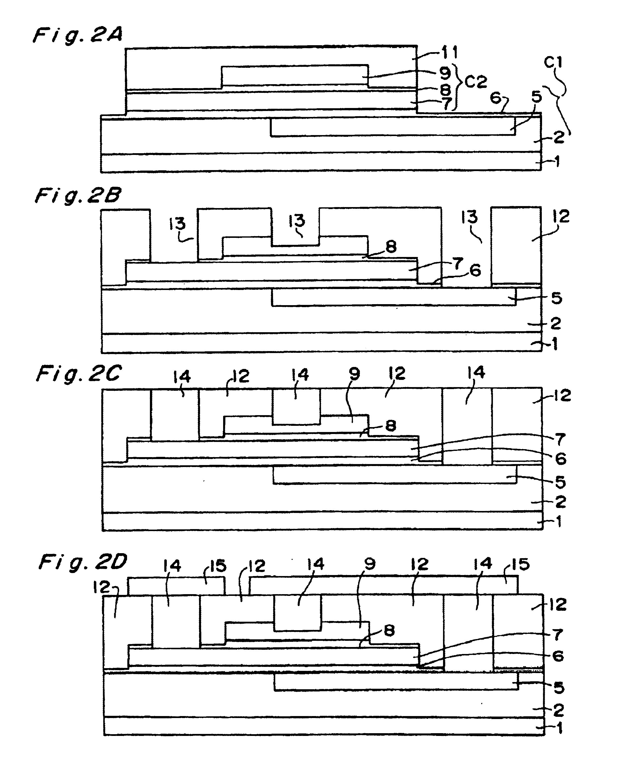 Semiconductor capacitor device having reduced voltage dependence