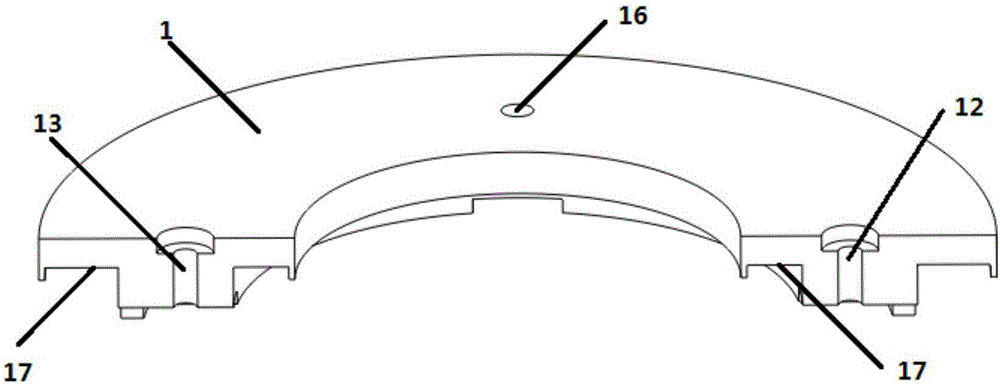 Deep sea broadband inlaid ring energy converter